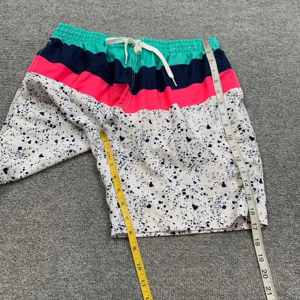 Chubbies Swim Shorts Men M Medium The Aquatic Libations Mesh Lined Swim Trunks